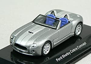 AUTOart 1/64 フォード シェルビー コブラ コンセプト '04 (シルバー・グレー) 完成品(中古品)