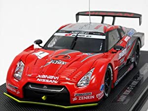 エブロ 1/43 ザナヴィ ニスモ GT-R 2008 #1 ニスモフェスティバ 44201 完成品(中古品)