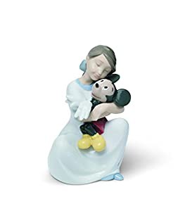 ナオ Nao リヤドロ 人形 大好きミッキー!! 02001641(中古品)