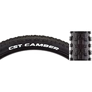 CST Camber Comp Tire 26 x 2.25 Black Steel Bead by CST(中古品)