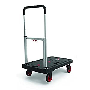 MAGNA CART マグナカート 折りたたみ式 ハンドトラック 台車 (キャリーカート) Flatform 4-Wheel Hand Truck FF(中古品)