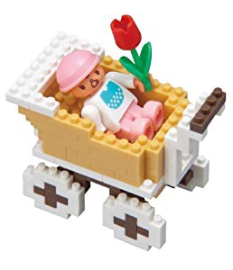 ナノブロック mamelog ハロー!ベビー(中古品)