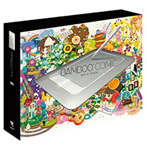 Wacom ペンタブレット Sサイズ デジ絵作成入門機 コミスタMini付属 Bambooコミック CTH-461/S1(中古品)