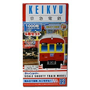 BトレインショーティーKEIKYU京急新1000形 110周年記念ラッピング列車 1309編成4両セット『12』(京浜急行)(中古品)