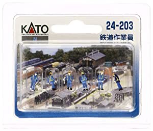 KATO Nゲージ 鉄道作業員 24-203 ジオラマ用品(中古品)