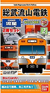 Bトレインショーティー 総武流山鉄道3000系流星2両セット プラモデル(中古品)