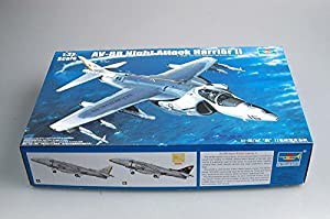 トランペッター 1/32 AV-8B ナイトアタック・ハリアー2 プラモデル(中古品)