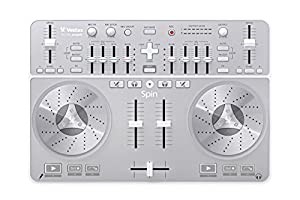 Vestax ベスタクス Mac専用 オーディオインターフェイス内蔵 algoriddim djay対応 DJコントローラー スピン SPIN(中古品)