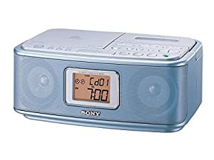 ソニー CDラジオカセットレコーダー CFD-E501 : FM/AM対応 ブルー CFD-E501 L(中古品)