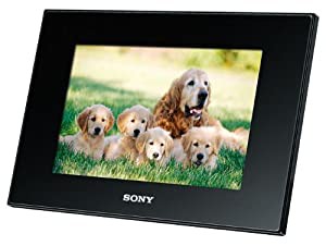 ソニー SONY デジタルフォトフレーム S-Frame D75 7.0型 内蔵メモリー256MB ブラック DPF-D75/B(中古品)