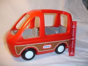 LITTLE TIKES ドールハウス ミニバン(中古品)