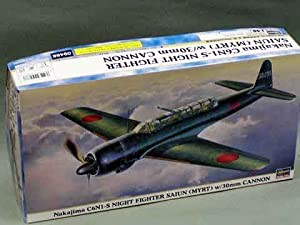 ハセガワ 1/48 中島C6N1-S 夜間戦闘機 彩雲 30mm砲搭載機(中古品)