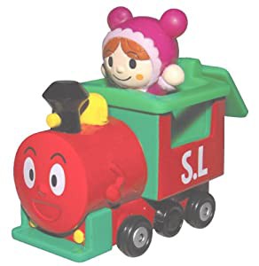 アンパンマン ミュージアムシリーズ GOGOミニカー SLマンとあかちゃんまん(中古品)