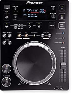 Pioneer DJ用CDプレーヤー ブラック CDJ-350(中古品)