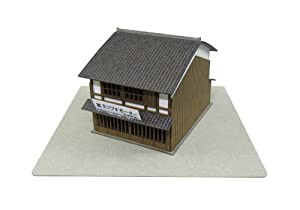 さんけい 1/220 みにちゅあーとプチ 商店-2 ペーパークラフトキット(中古品)