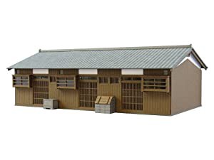 さんけい 1/87 情景シリーズ 長屋-1 MK05-19 ペーパークラフト(中古品)