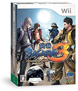 戦国BASARA3 クラシックコントローラPRO【クロ】パック - Wii(中古品)