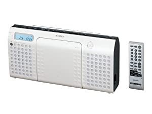 SONY CDラジオ E70 ホワイト ZS-E70/W(中古品)