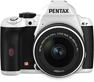 PENTAX デジタル一眼レフカメラ K-r レンズキット ホワイト K-rLK WH(中古品)