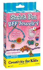 Creativity for Kids Shrinky Dinks BFF Jewelry Activity キッズShrinky DINKS BFFのジュエリー?アクティビティの創造♪ハロウ 