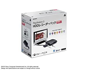 PlayStation3 HDDレコーダーパック 320GB チャコール・ブラック (CEJH-10013) 【メーカー生産終了】(中古品)