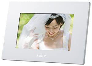 ソニー SONY デジタルフォトフレーム S-Frame D720 7.0型 内蔵メモリー2GB ホワイト DPF-D720/W(中古品)