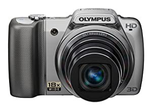 OLYMPUS デジタルカメラ SZ-10 シルバー 1400万画素 光学18倍ズーム 広角28mm 3Dフォト機能 SZ-10 SLV(中古品)
