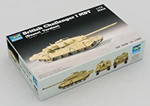 トランペッター 1/72 イギリス軍 チャレンジャー1 デザートバージョン プラモデル(中古品)