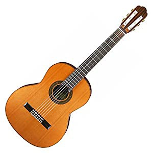 ARIA アリア クラシックギター 630mmスケール レディースサイズ 表板セダー 単板 ソフトケース付 A-50C-63(中古品)