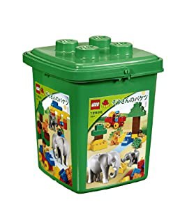 レゴ (LEGO) デュプロ ぞうさんのバケツ 7614(中古品)