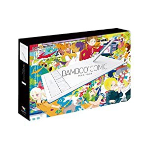 Wacom ペンタブレット Mサイズ ホワイト イラスタMini&コミスタMini付属 Bambooコミック CTH-670/W2(中古品)