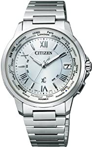 [シチズン]CITIZEN 腕時計 xC クロスシー エコ・ドライブ 電波時計 ペアモデル CB1020-54A メンズ(中古品)