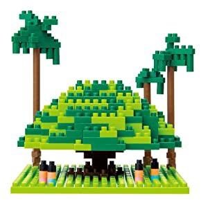 nanoblock Giant Banyan Tree 南国の大きな木(中古品)