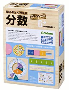 木製シリーズ よくわかる分数(中古品)