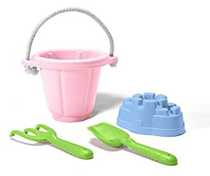 Green Toys (グリーントイズ) 砂場セット ピンク(中古品)