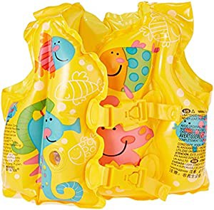 INTEX(インテックス) 浮き輪 トロピカルバディーズスイムベスト 41×30cm 59661 [日本正規品](中古品)