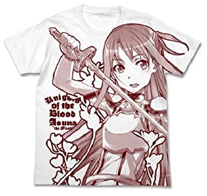 コスパ ソードアート・オンライン アスナTシャツ WHITE Lサイズ(中古品)