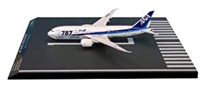 全日空商事 1/400 787-8 JA806A 787ロゴ付き国際線仕様機 主翼 地上姿勢 完成品(中古品)