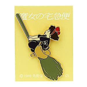 魔女の宅急便 ピンバッチ 魔女 ほうき MH-04(中古品)