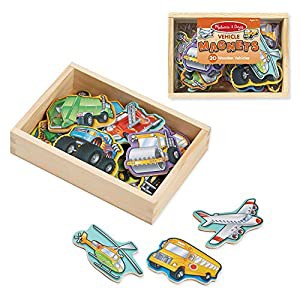 Melissa&Doug(メリッサ&ダグ)ビークルマグネット【MD8588】2才~(中古品)