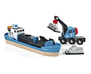 BRIO コンテナシップ 33534(中古品)