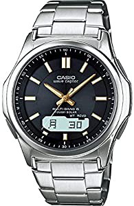 [カシオ]CASIO 腕時計 WAVE CEPTOR 世界6局対応電波ソーラー WVA-M630D-1A2JF メンズ(中古品)