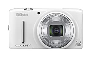 Nikon デジタルカメラ COOLPIX S9400 光学18倍ズーム 有効画素数1811万画素 エレガントホワイト S9400WH(中古品)