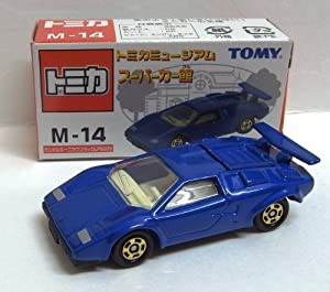 M-14 ランボルギーニ カウンタックLP500S トミカミュージアム スーパーカー館(中古品)