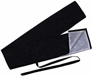 【ノーブランド品】刀袋 （ 一重 ） 黒 日本刀 保管用 装具(中古品)