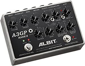 ALBIT GUITER PRE-AMP ギタープリアンプ A3GP MARKII(中古品)