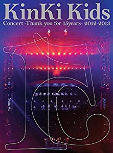 KinKi Kids Concert -Thank you for 15years- 2012-2013(初回限定仕様) [DVD](中古品)