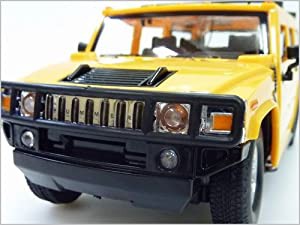 1/24 RC ハマー H2 SUV ノーマルバージョン ラジコン　Hummer H2 SUV Normal Version GK (イエロー)(中古品)