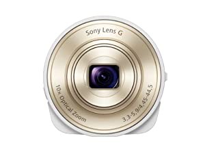 SONY デジタルカメラ Cyber-shot レンズスタイルカメラ QX10 ホワイト DSC-QX10-W(中古品)