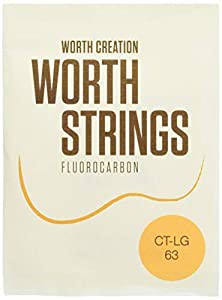 【Worth Strings】 CT-LG クリア フロロカーボン弦 セット (Low-G テナーウクレレ用)(中古品)